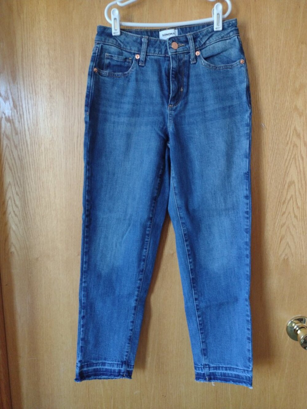Sonoma Mid-Rise Slim Ankle Jeans Size 2